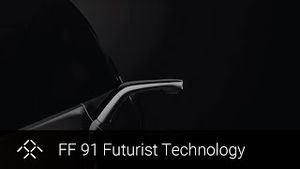 Video post by @faradayfuture on YouTube