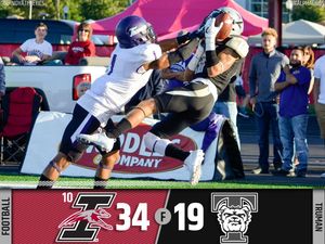 Image post by @UIndyAthletics on Twitter