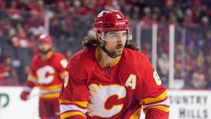 Image post by @NHLFlames on Twitter