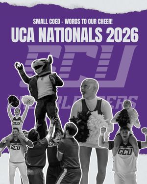 Image post by @gcucheerleaders on Instagram