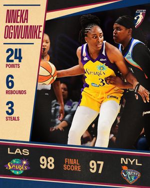 Image post by @WNBA on Twitter