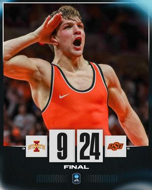 Image post by @ncaawrestling on Instagram