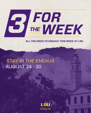 Image post by @lsucampuslife on Instagram