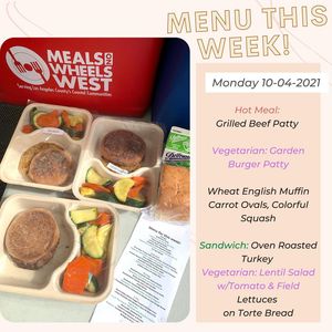 Image post by @mealsonwheelswest on Instagram