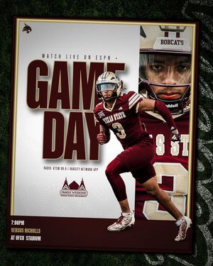 Image post by @txstatefootball on Instagram