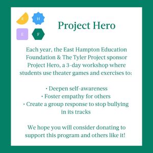 Image post by @easthamptonedufoundation on Instagram