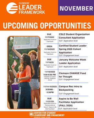 Image post by @clemson_csle on Instagram