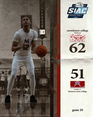 Image post by @morehousebasketball on Instagram