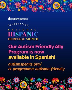 Image post by @autismspeaks on Instagram
