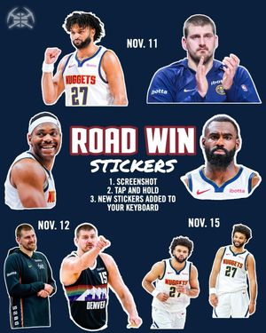 Image post by @nuggets on Instagram