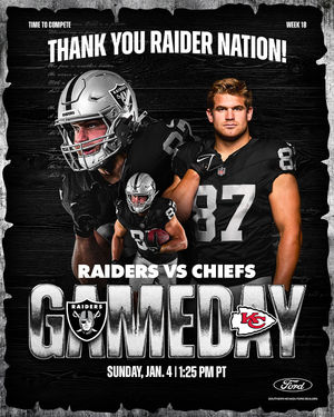 Image post by @raiders on Instagram