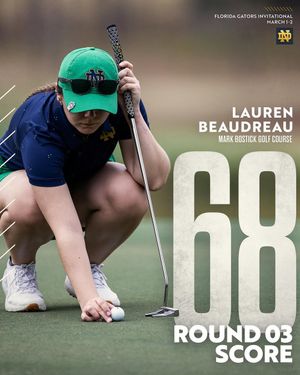 Image post by @ndwomensgolf on Instagram