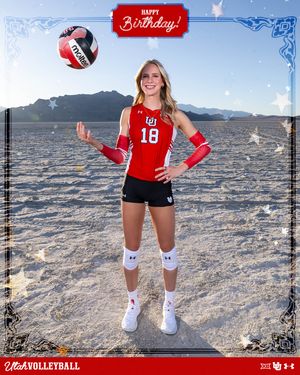 Image post by @utahvolleyball on Instagram