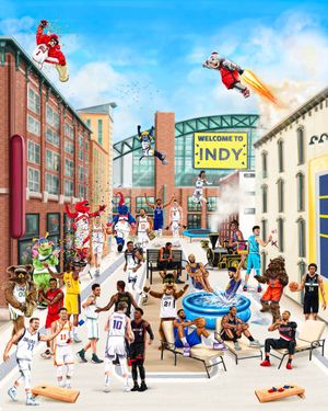 Image post by @Pacers on Twitter