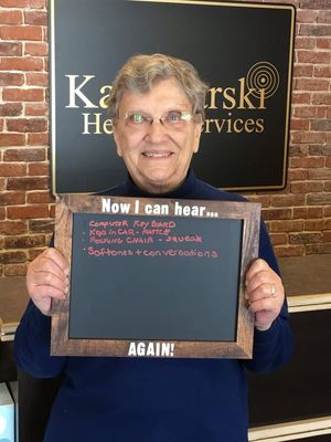 Image post by @KaczmarskiHearing on Facebook