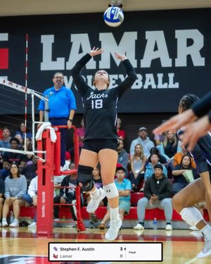 Image post by @sfa_athletics on Instagram