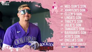 Image post by @Rockies on Twitter