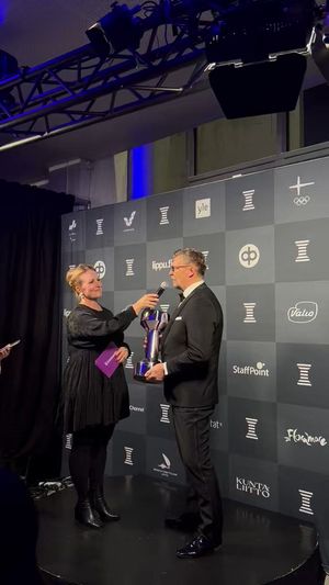 Video post by @OlympicTeamFI on Twitter/X
