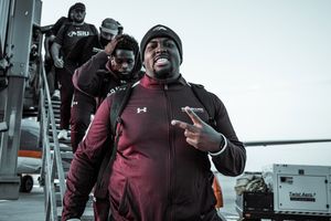Image post by @SalukiFootball on Facebook