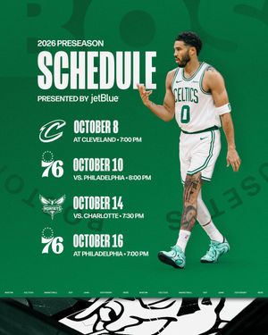 Image post by @celtics on Twitter