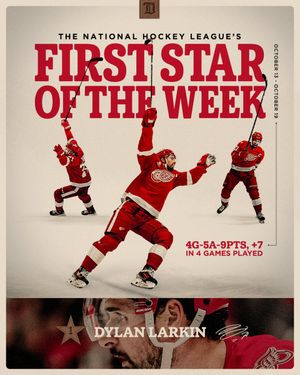 Image post by @DetroitRedWings on Twitter