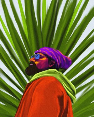 Image post by @rishaaart on Instagram