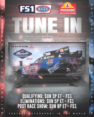 Image post by @NHRA on Twitter