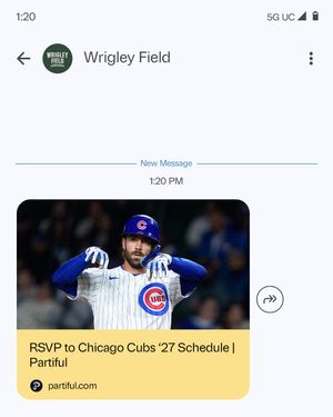 Image post by @cubs on Instagram