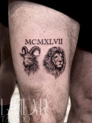 Image post by @christina.lineartattoo on Instagram