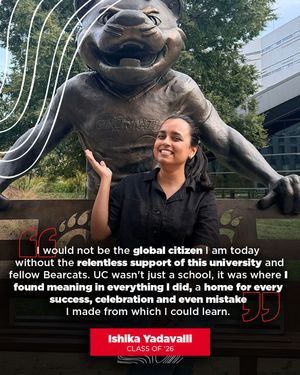 Image post by @school/university-of-cincinnati on LinkedIn