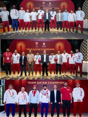 Text post by @qatar_olympic on Twitter/X