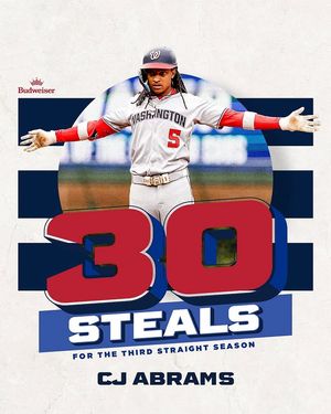 Image post by @nationals on Instagram