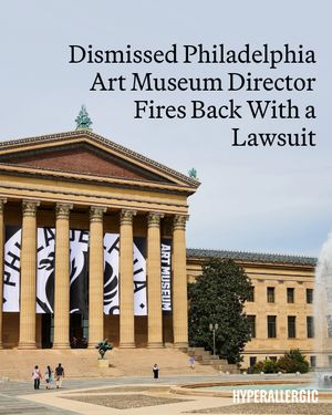 Image post by @hyperallergic on Instagram