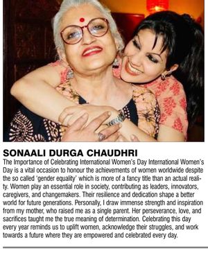 Image post by @sonaalidurgachaudhri on Instagram