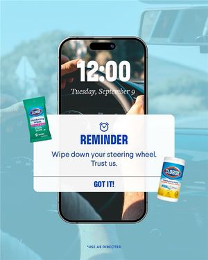 Image post by @clorox on Instagram