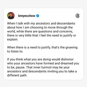 Image post by @breyeschow on Instagram