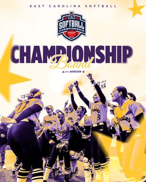 Image post by @ecu__softball on Instagram