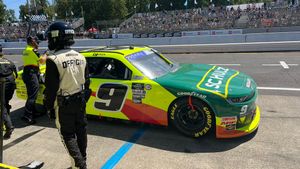 Image post by @JRMotorsports on Twitter
