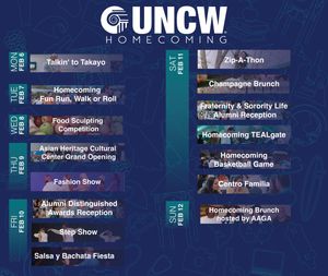 Image post by @UNCWAlumni on Twitter