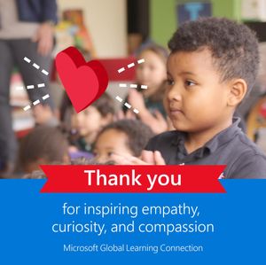 Image post by @microsoftedu on Instagram