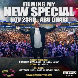 Image post by @russellpeters on Instagram