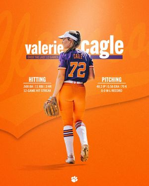 Image post by @clemsonsoftball on Instagram