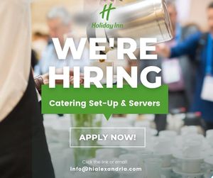 Image post by @HolidayInnAlexandria1 on Facebook