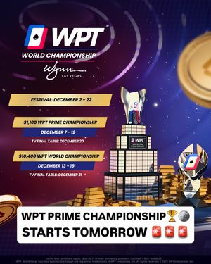 Image post by @worldpokertour on Instagram