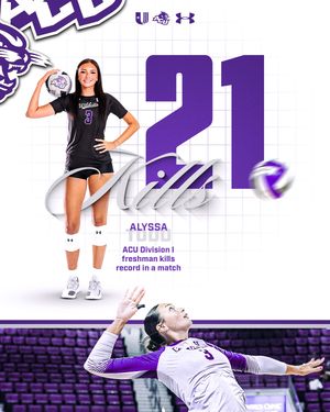 Image post by @acu_volleyball on Instagram