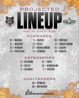 Image post by @Chicago_Wolves on Twitter
