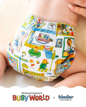 Image post by @kinderclothdiapers on Instagram