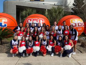Image post by @southalabama.cheerleading on Facebook