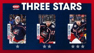 Image post by @BlueJacketsNHL on Twitter