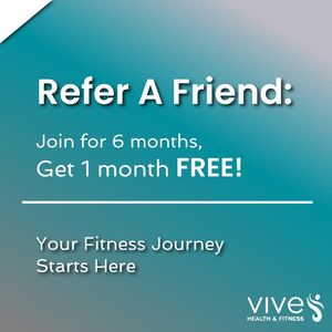 Image post by @VIVEHealthFitness on Facebook